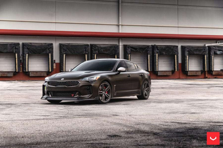  Kia Stinger GT on Vossen Wheels (HF-1) 2019 года  (фото 18 из 24)